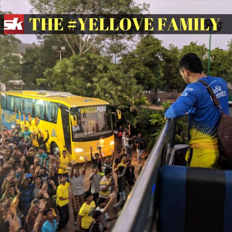 The #Yellove Family - Chennai Super Kings