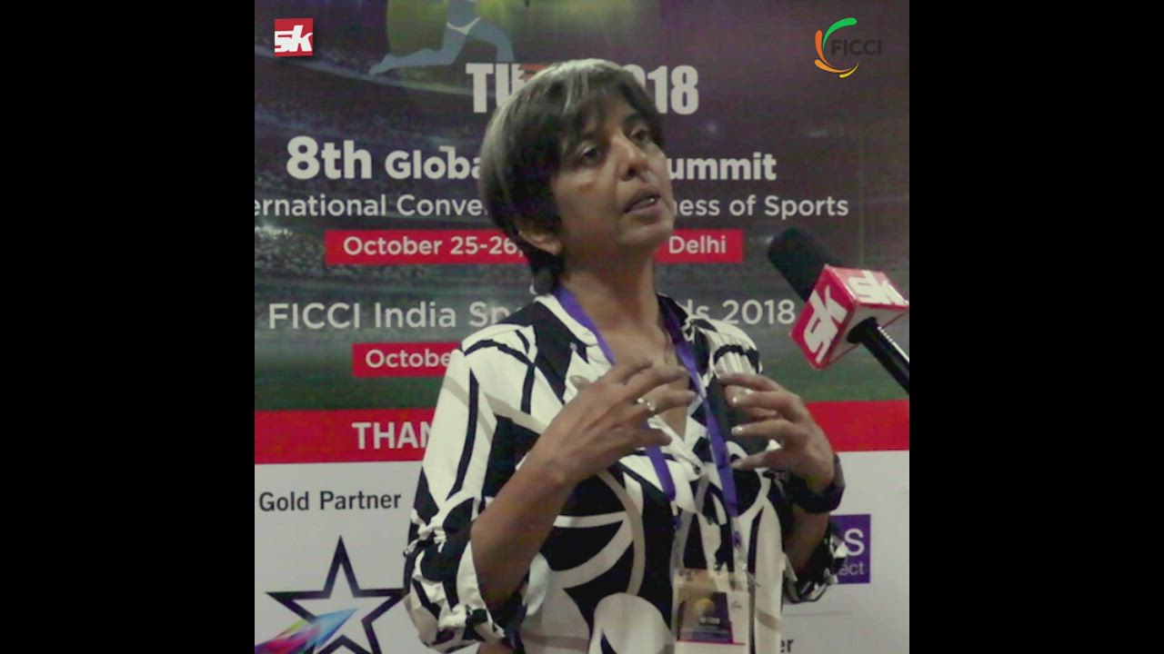Ms Shabnam Panjwani Discussing About Edelweiss Sports Initiatives And Edelgive Foundation