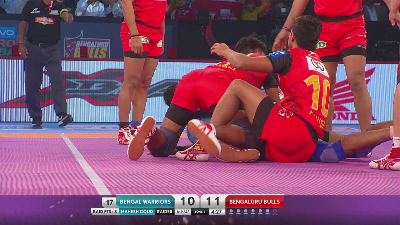 Bengaluru Bulls vs Bengal Warriors | PKL 2018 | Video Highlights | Match Recap | Zone B | Match 77 | 23rd November