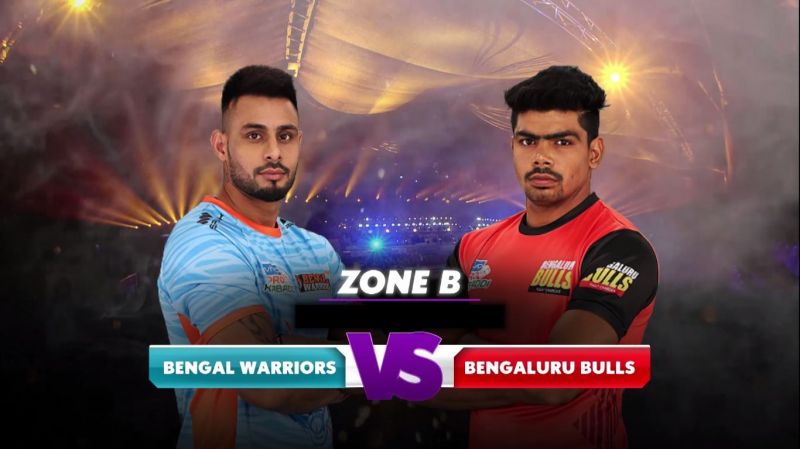 Bengal Warriors Vs Bengaluru Bulls | Pro Kabaddi 2018 Highlights | Zone ...