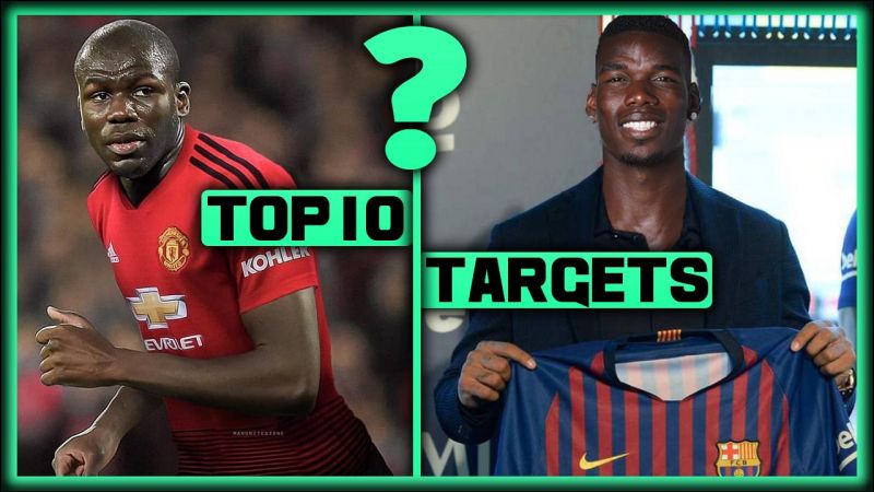 TRANSFER NEWS! Top 10 January Transfer Targets 2019 ft. Pogba & Koulibaly