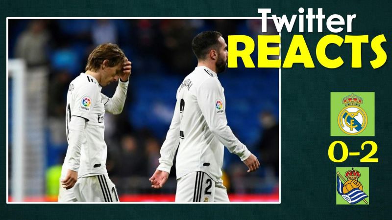 Twitter Reacts To Real Madrid vs Real Sociedad 0-2