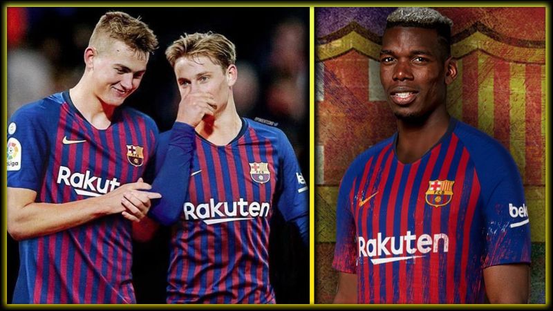 BARCELONA TRANSFER NEWS : Top 5 BARCA Transfer Targets January 2019 ft Pogba | De Ligt | De Jong