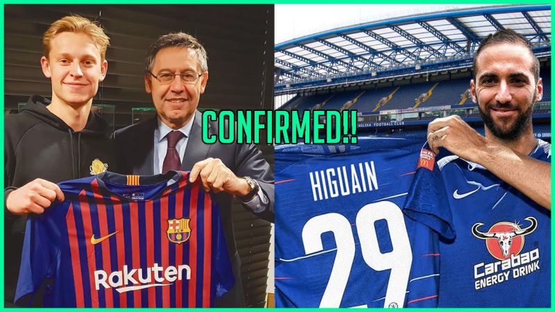 CONFIRMED TRANSFERS & RUMOURS Ft. De jong & Higuain
