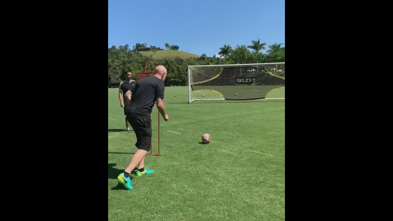 Football Skills And Drills Featuring Red Bull Brasil's Julio Cesar Santos, Kewin Silva And Leo Aragao Carvalho