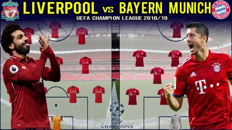 UEFA Champions League: LIVERPOOL FC vs FC BAYERN MUNICH Predicted Lineup