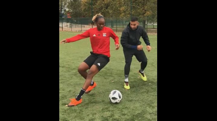 Football Skills And Drills: Lyon And France U20 Women’s Player Melvine Malard