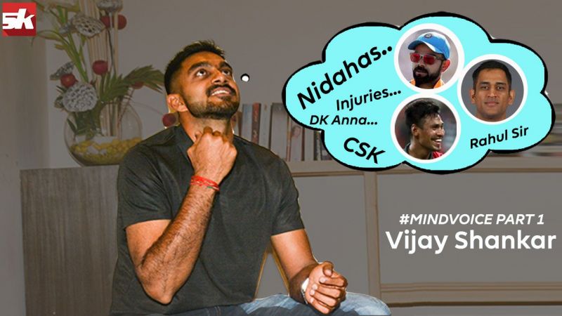 #MindVoice with India allrounder Vijay Shankar | Indian cricket team | IPL 2019 | Cricket News