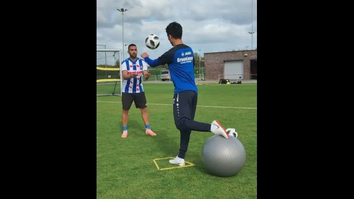 Football Skills And Drills: SC Heerenveen pro player Yuki Kobayashi