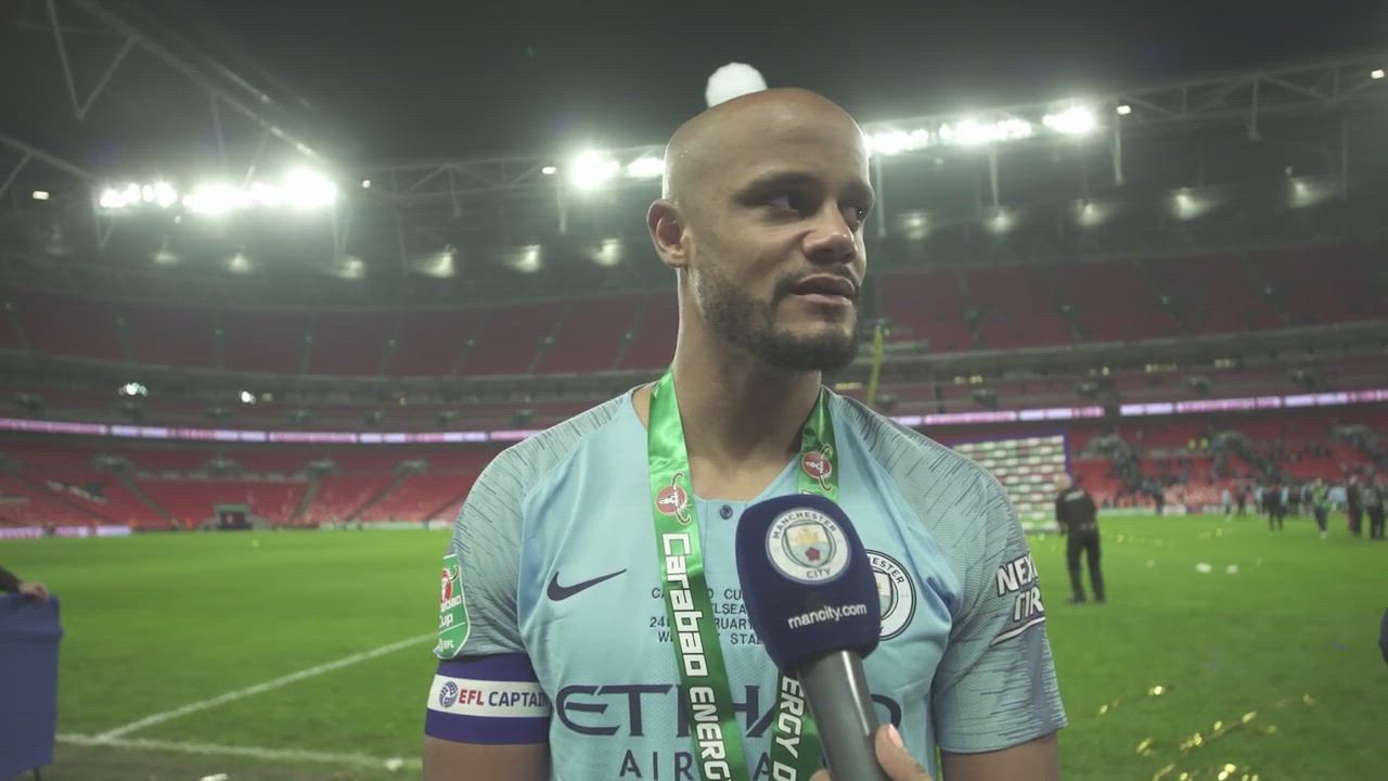 Vincent Kompany has his say after another Carabao Cup win for Manchester City