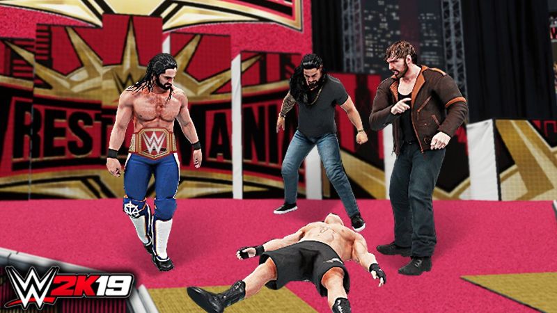 WWE: The Reunion of the Shield At Wrestlemania 35 (WWE 2K19 Custom Story) | Roman Reigns | Seth Rollins | Dean Ambrose