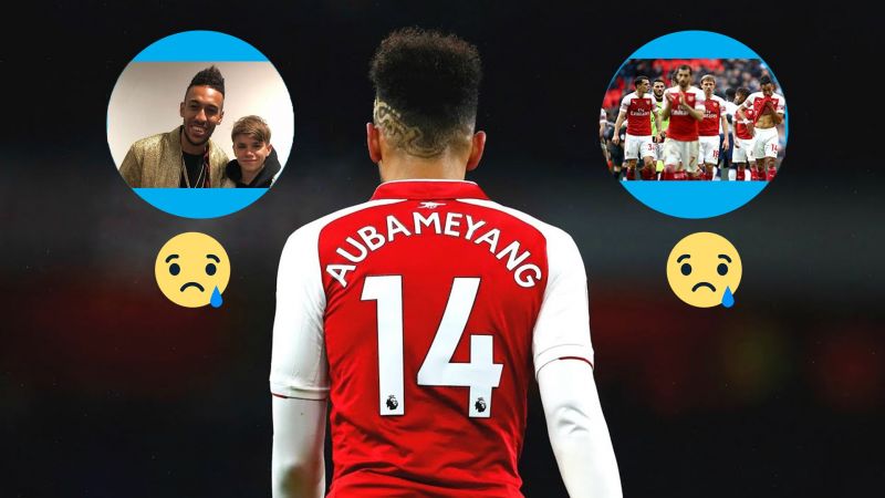 Arsenal: Aubameyang wrote an 'emotional' message for penalty miss
