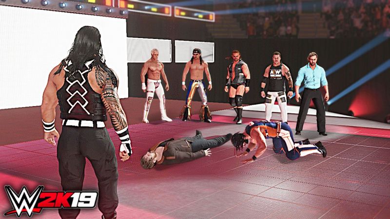 How AEW Wrestling TakeOver WWE (WWE 2K19 Custom Story)