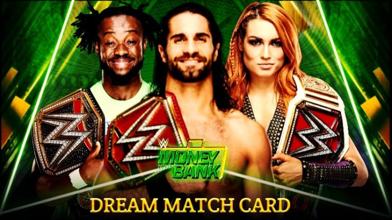 WWE : Money In The Bank 2019 Fantasy Booking