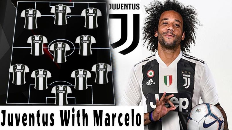 Juventus: Potential Line up with Marcelo | Marcelo to Juventus