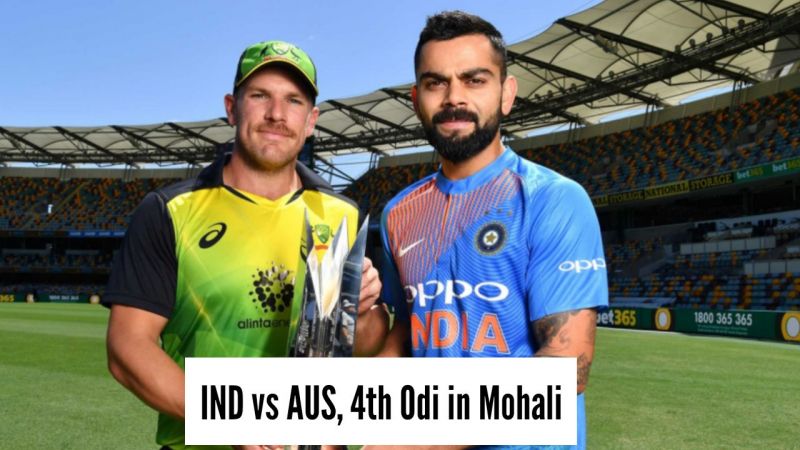 IND vs AUS 4th ODI: Team news, Predicted Playing XI, Pitch and Weather Conditions