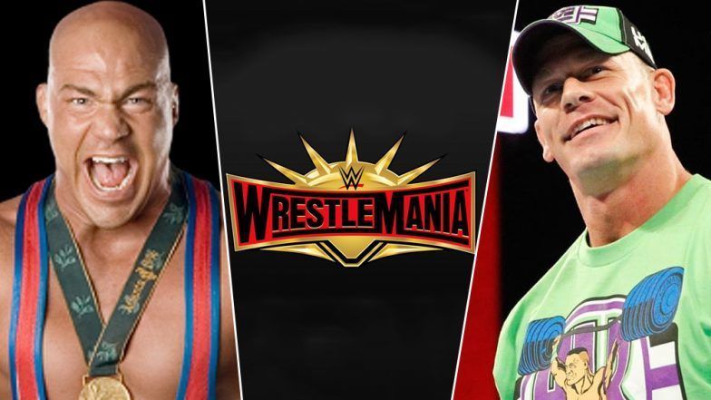 WWE: Kurt Angle should face John Cena at WrestleMania 35