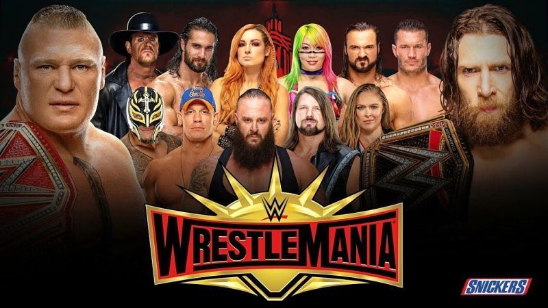 WWE Wrestlemania 35 All Confirmed Matches