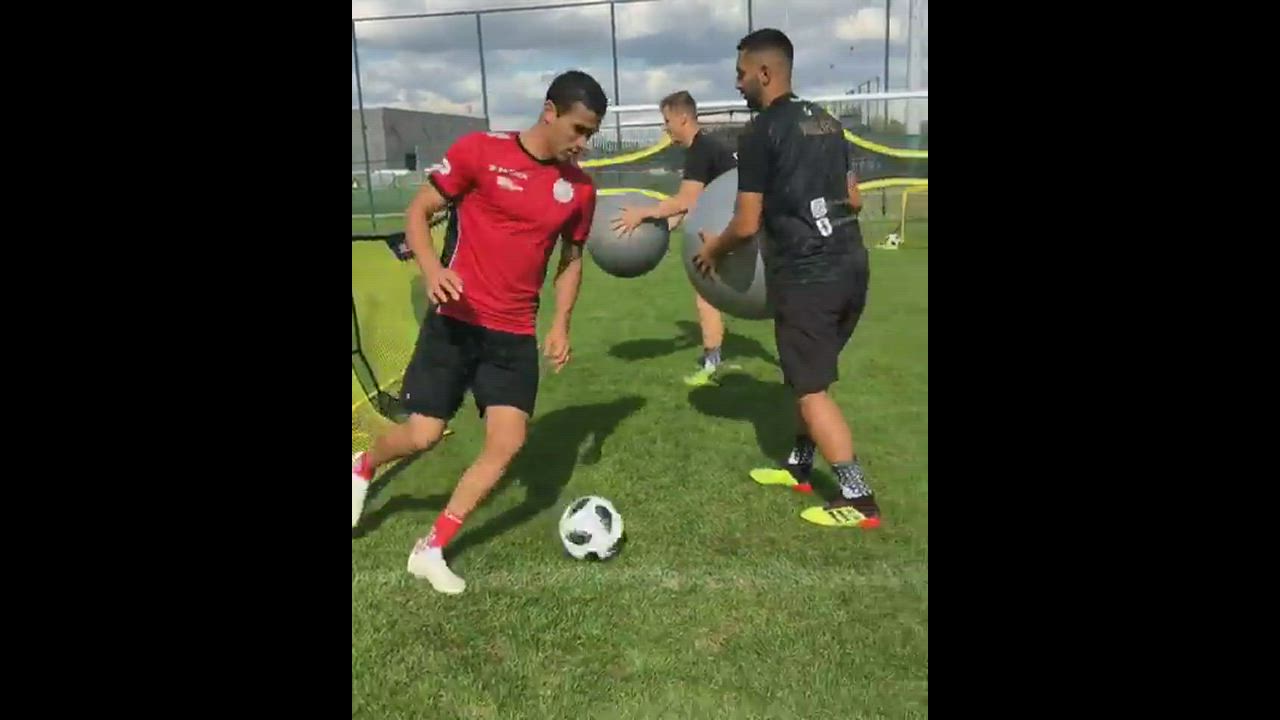 Football Skills: Zulte Waregem's Hamdi Harbaoui