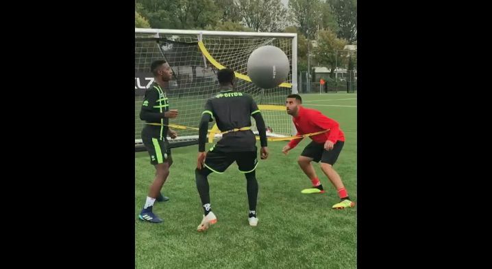 Football Skills: Ado Den Haag's Shaquille R.G. Pinas And Robin Polley