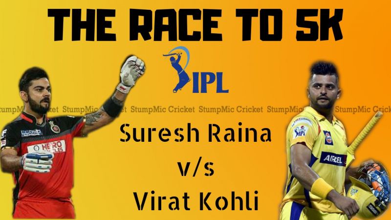 IPL 2019: CSK vs RCB- Player battle| Suresh Raina vs Virat Kohli - The race to 5K IPL runs | StumpMic Cricket