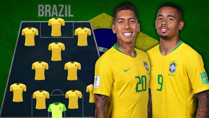 Brazil Starting Lineup for Upcoming International Break