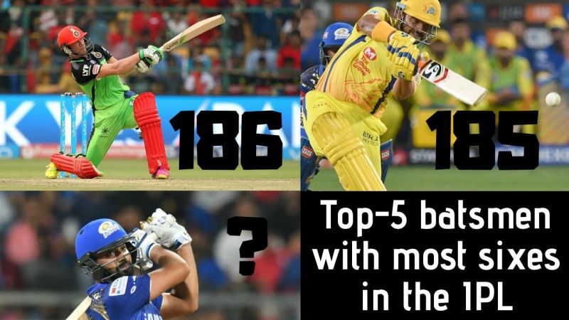 IPL: Top-5 batsmen who has hit the most number of sixes in the IPL