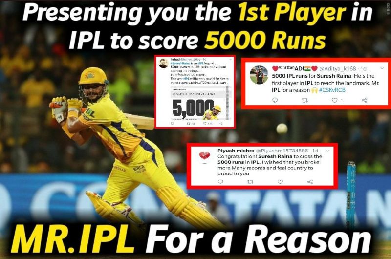 IPL 2019: Twitter goes erupts as Suresh Raina completed 5000 IPL runs in 2019