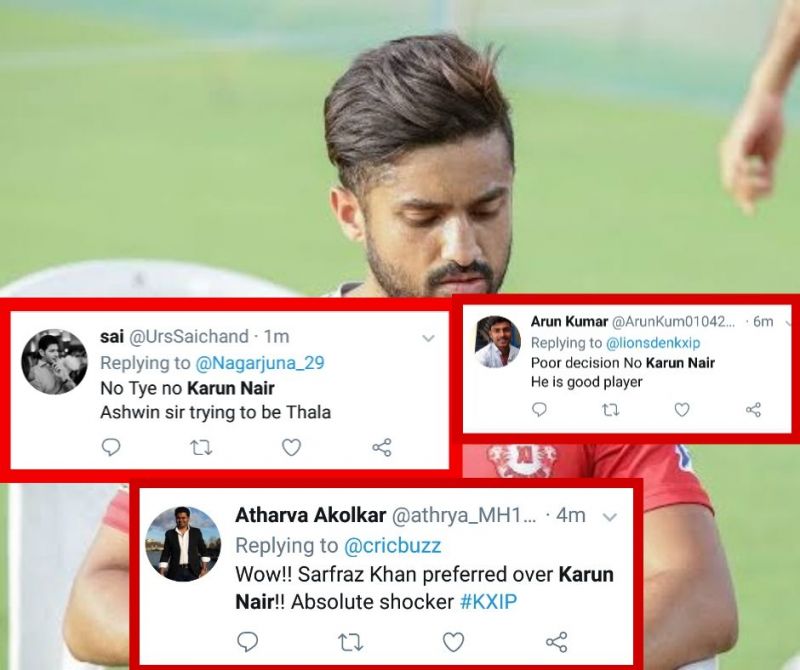 IPL 2019: RR vs KXIP, Twitter lashes out at KXIP after they exclude Karun Nair