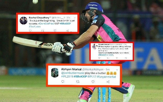 IPL 2019: RR vs KKIP, Twitter goes mad as Jos Buttler scores 69 from 43 balls