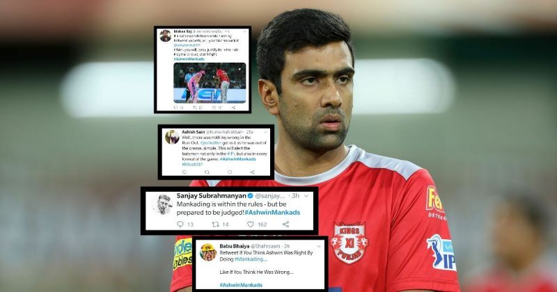 IPL 2019- Twitter supports R Ashwin for his mankading against Jos Buttler