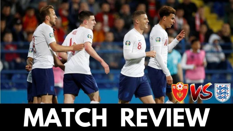 Montenegro vs England Review: UEFA European Championship Qualifying Match Review | Montenegro 1-5 England