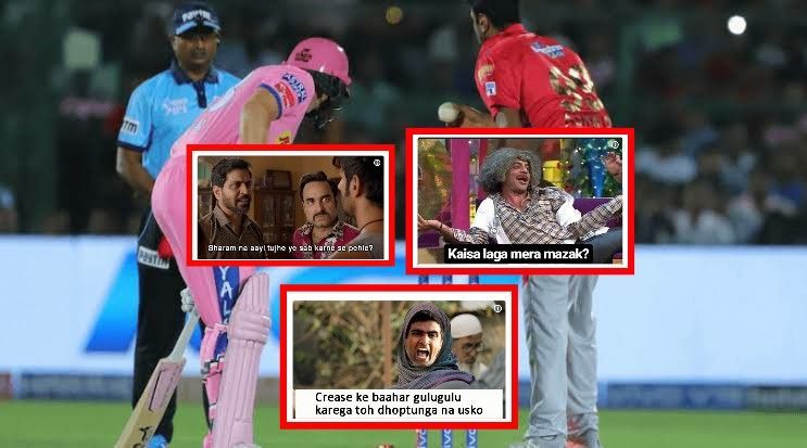 IPL 2019: Twitter flooded with Mankad Memes after Buttler's controversial run out by Ashwin
