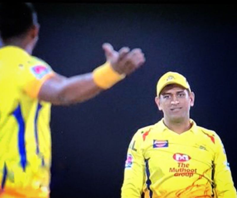 DC vs CSK: Twitter is in love with Dhoni's reaction to Dwayne Bravo