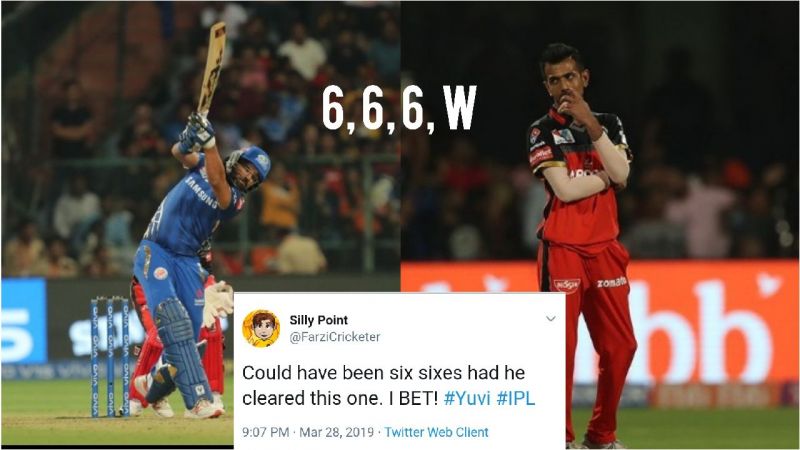 IPL 2019: Yuvraj smashed 3 consecutive sixes and twitter can't stay calm | RCB vs MI | #RCBvsMI