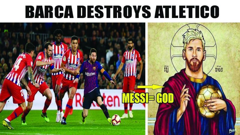 WATCH VIDEO: Twitter reacts as FC Barcelona Destroys Atletico Madrid | Barcelona vs Atletico Madrid