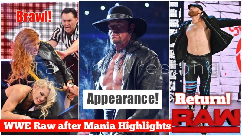 WWE वीडियो: रैसलमेनिया 35 के बाद पहली Raw में क्या-क्या हुआ?