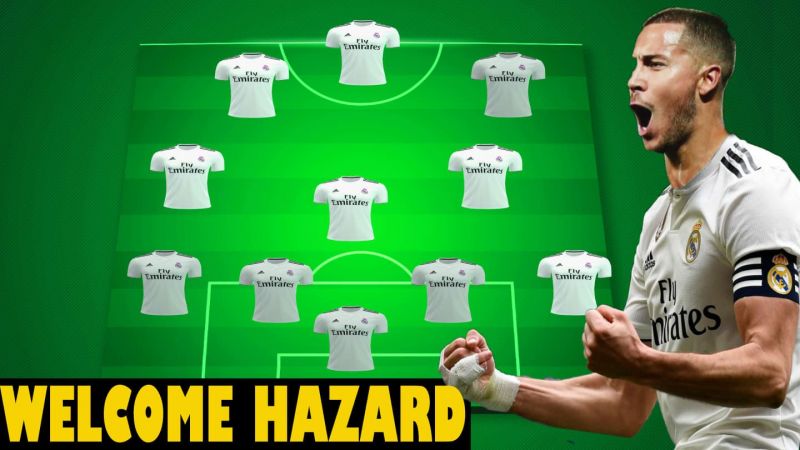 Real Madrid Transfer News: Real Madrid Potential Lineup with Eden Hazard| Eden Hazard to Real Madrid