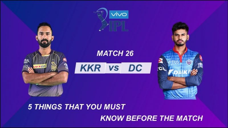 IPL Stats highlights, KKR vs DC Stats at Eden Gardens, Kolkata : 5 Things that you must know before the match | Match 26 Preview