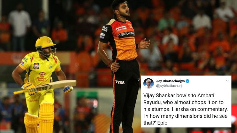 WATCH VIDEO: Rayudu vs Shankar: Harsha Bhogle's on-air dig at Rayudu's 3D glasses sets Twitter ablaze