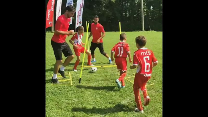 Football Skills: Red Star Belgrade’s 9 Year Old's