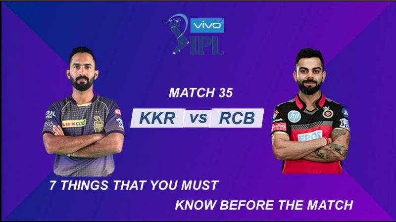 IPL Stats highlights, KKR vs RCB Stats at Eden Gardens, Kolkata: 7 Things that you must know before the match | Match 35 Preview | Kolkata vs Bangalore