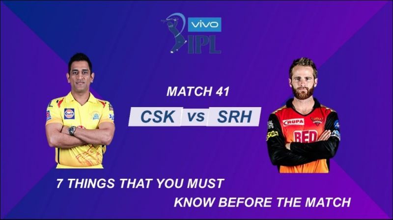 IPL Stats highlights, CSK vs SRH Stats at MA Chidambaram Stadium: 7 Things that you must know before the match | Match 41 Preview | Chennai vs Hyderabad