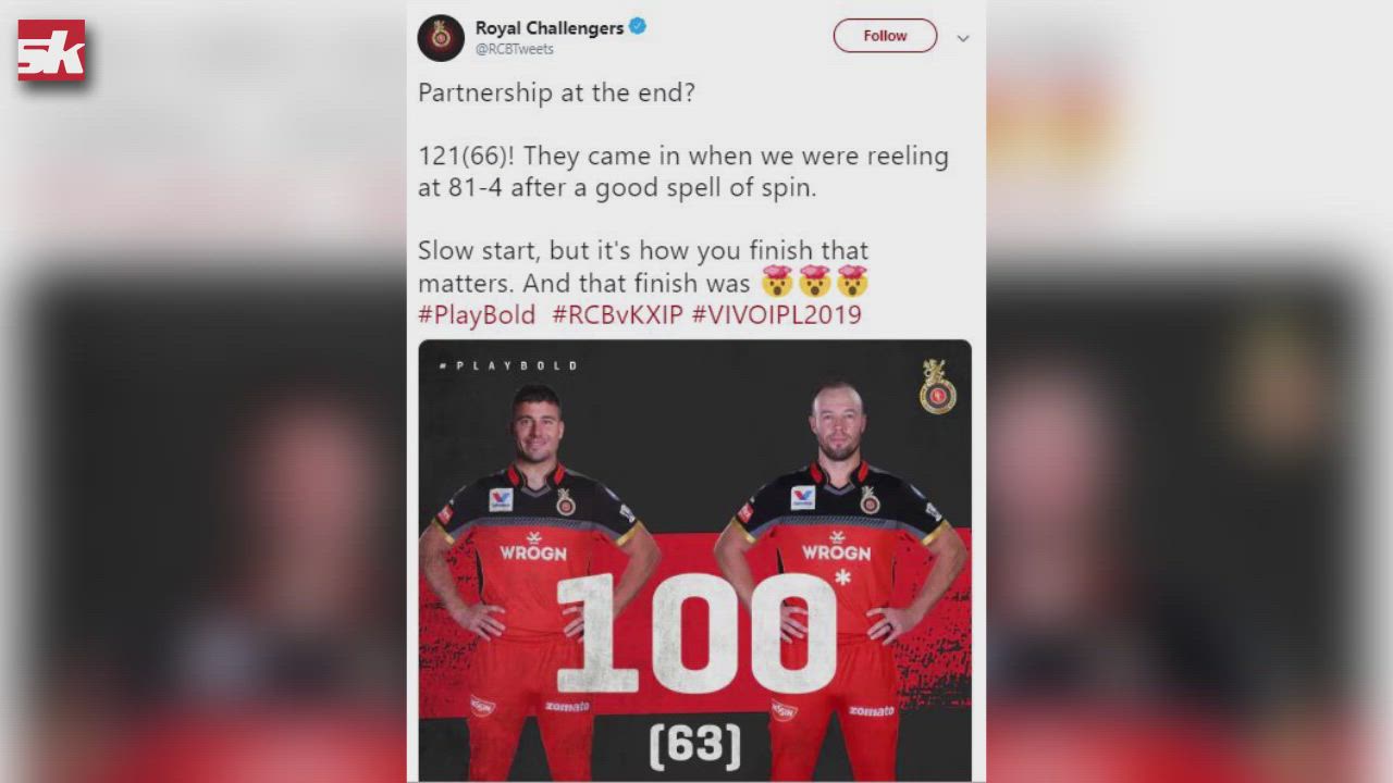 IPL 2019: RCB vs KXIP | Bangalore Managed to Stay Afloat