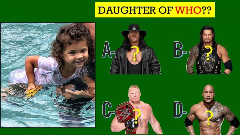 WWE Quiz - Guess The WWE wrestler by their kids