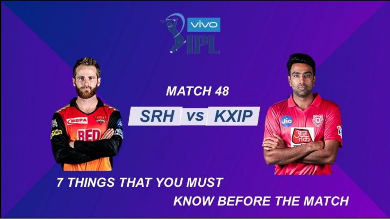IPL Stats highlights, SRH vs KXIP Stats at RGI Stadium, Hyderabad: 7 Things that you must know before the match | Match 48 Preview
