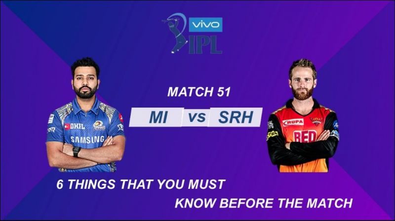 Ipl Stats Highlights Mi Vs Srh Stats At Wankhede Stadium 6 Things That You Must Know Before 2598