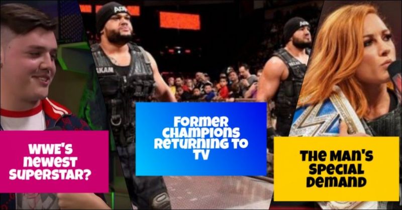 WWE sign legend's son | AOP returns | Becky's special demand | WWE News and Rumors of the Day - 5/5/19
