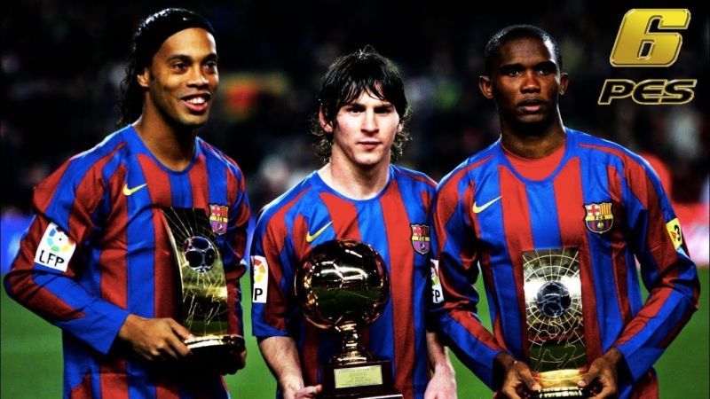Ronaldinho, Messi, Eto'o, Xavi, Puyol & More in Throwback PES 6 Exhibition Match