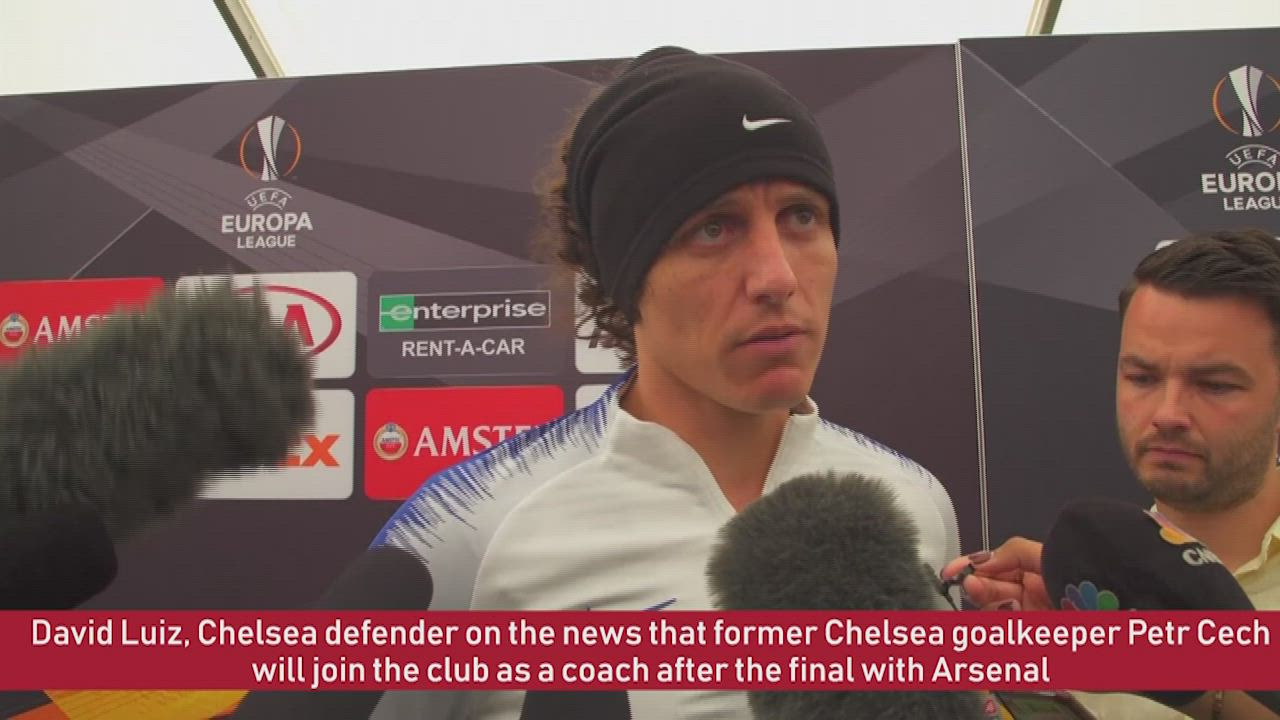 Chelsea: 'I hope he finishes with a defeat' Luiz on Cech